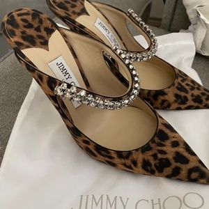Jimmy Choo leopard heels